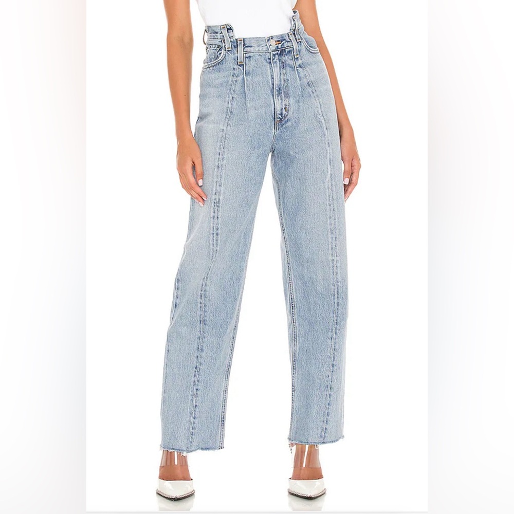 AGOLDE pieces angle Jean in matrix sz 24